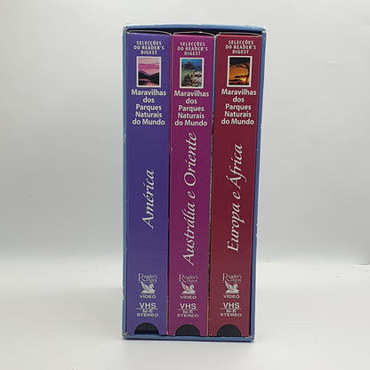 Maravilhas Dos Parques Naturais Do Mundo (3xVHS) Ref. OL-VI