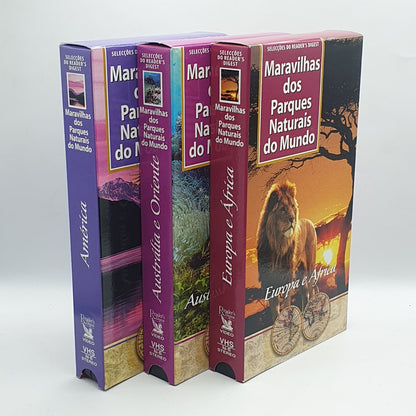 Maravilhas Dos Parques Naturais Do Mundo (3xVHS) Ref. OL-VI