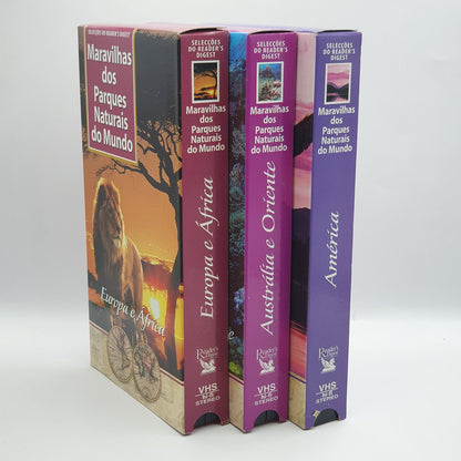 Maravilhas Dos Parques Naturais Do Mundo (3xVHS) Ref. OL-VI