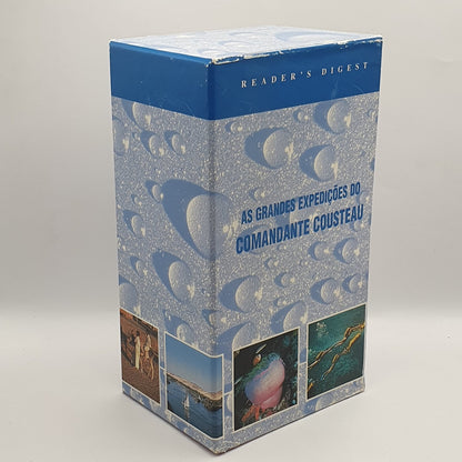 As Grandes Expedições Do Comandante Cousteau (3xVHS) Ref. OL-VI