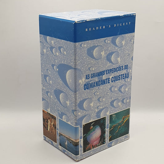 As Grandes Expedições Do Comandante Cousteau (3xVHS) Ref. OL-VI