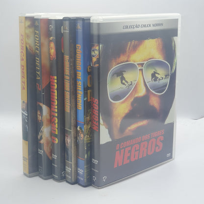 Coleção Chuck Norris 6 Filmes (DVD) Ref. OL-VI