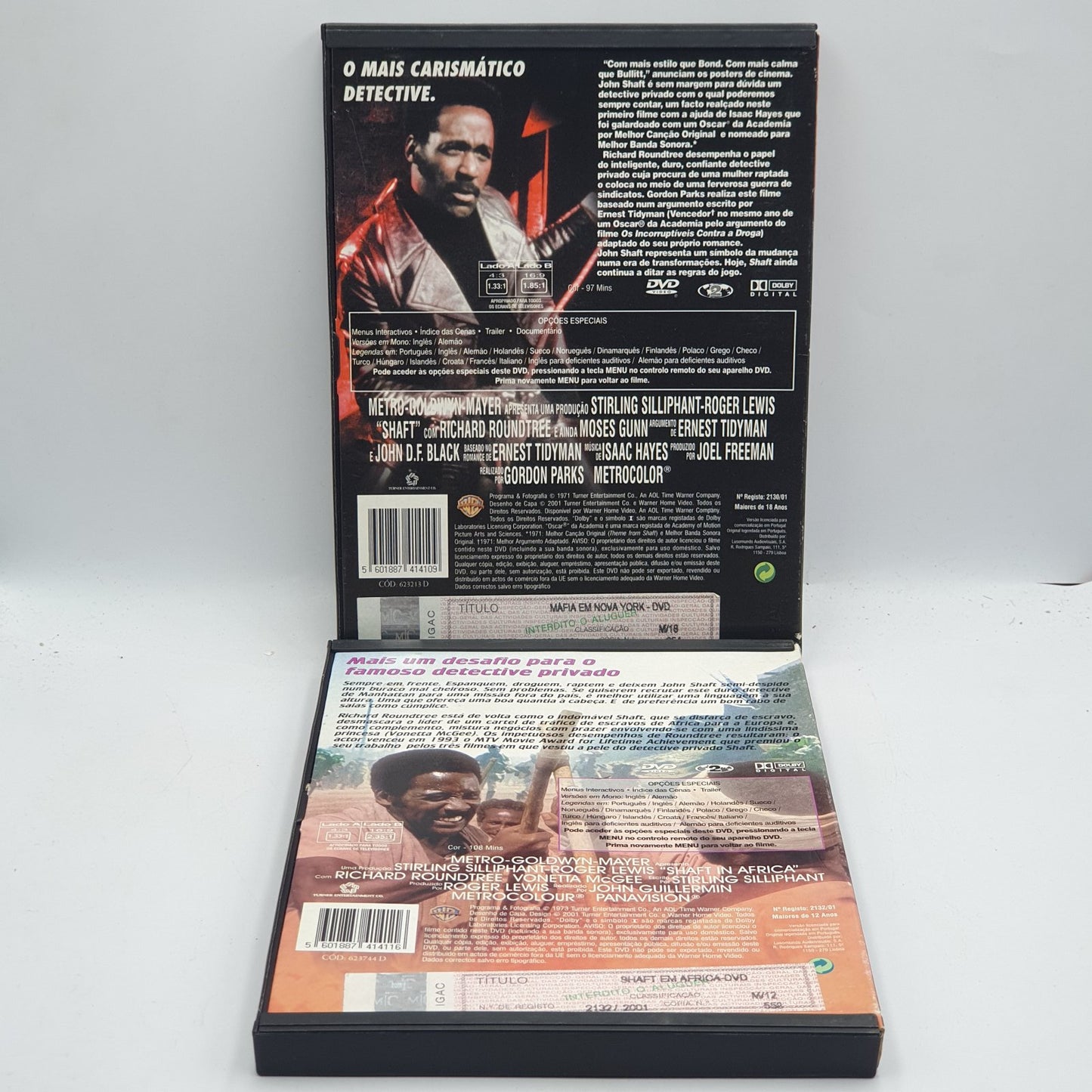 Pack Shaft 2 Filmes (DVD) Ref. OL-VI