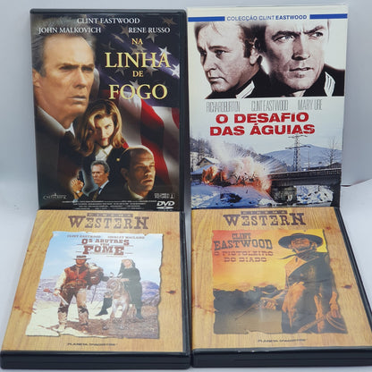 Clint Eastwood Pack com 6 Filmes (DVD) Ref. OL-VI