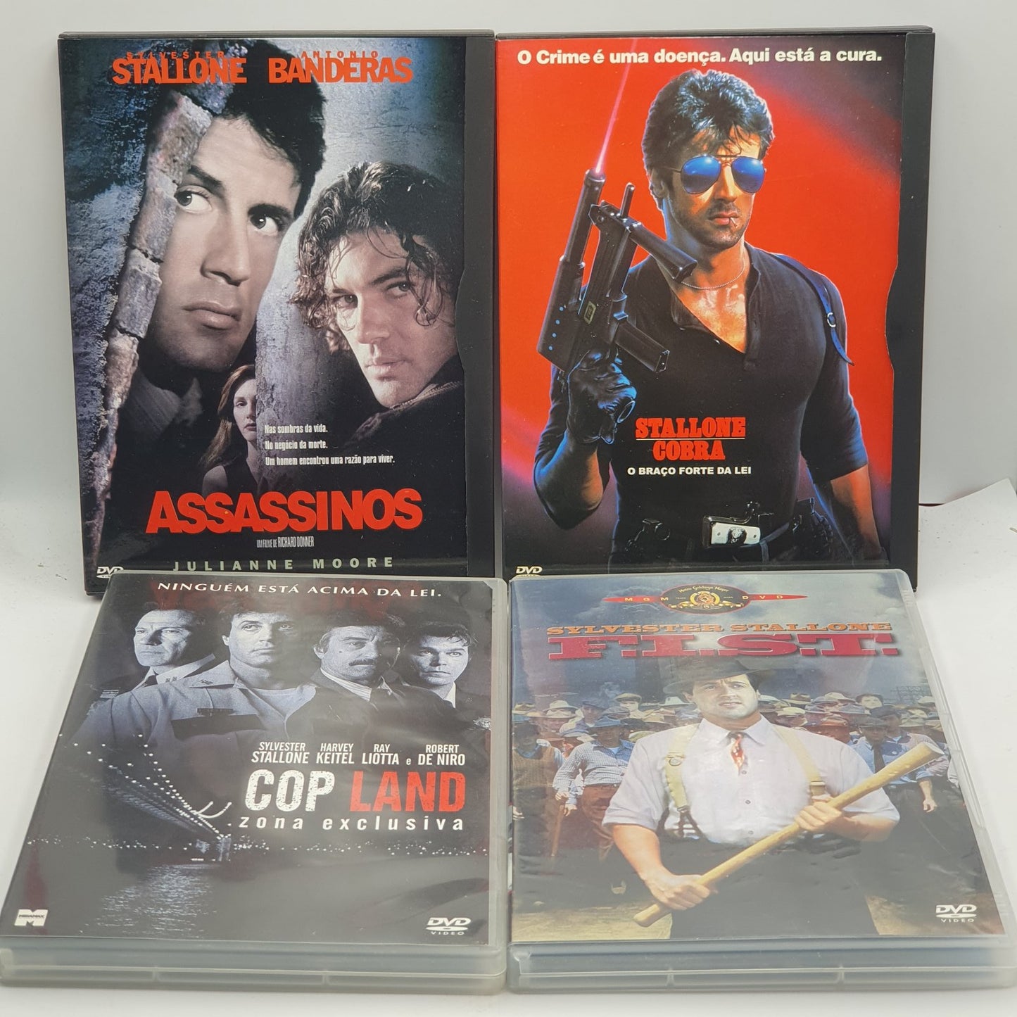 Coleção Sylvester Stallone 4 Filmes (DVD) Ref. OL-VI