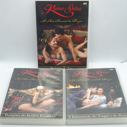 Pack Kama Sutra: A Arte Sensual Do Prazer (3xDVD) Ref. OL