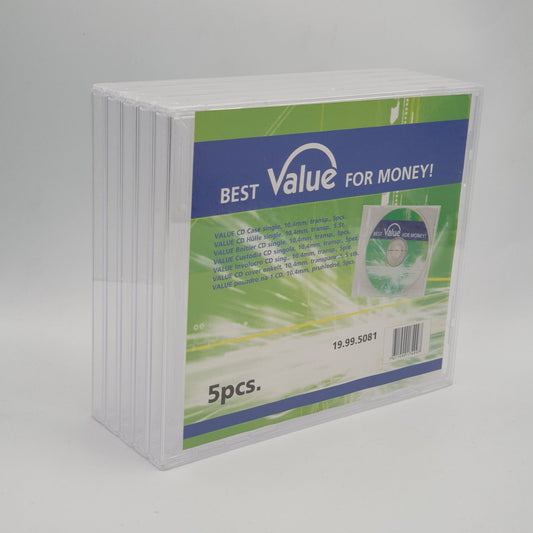 Pack de 5 CD Case Ref. VI-OL