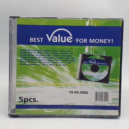 Pack de 5 CD Slim Case Ref. VI-OL
