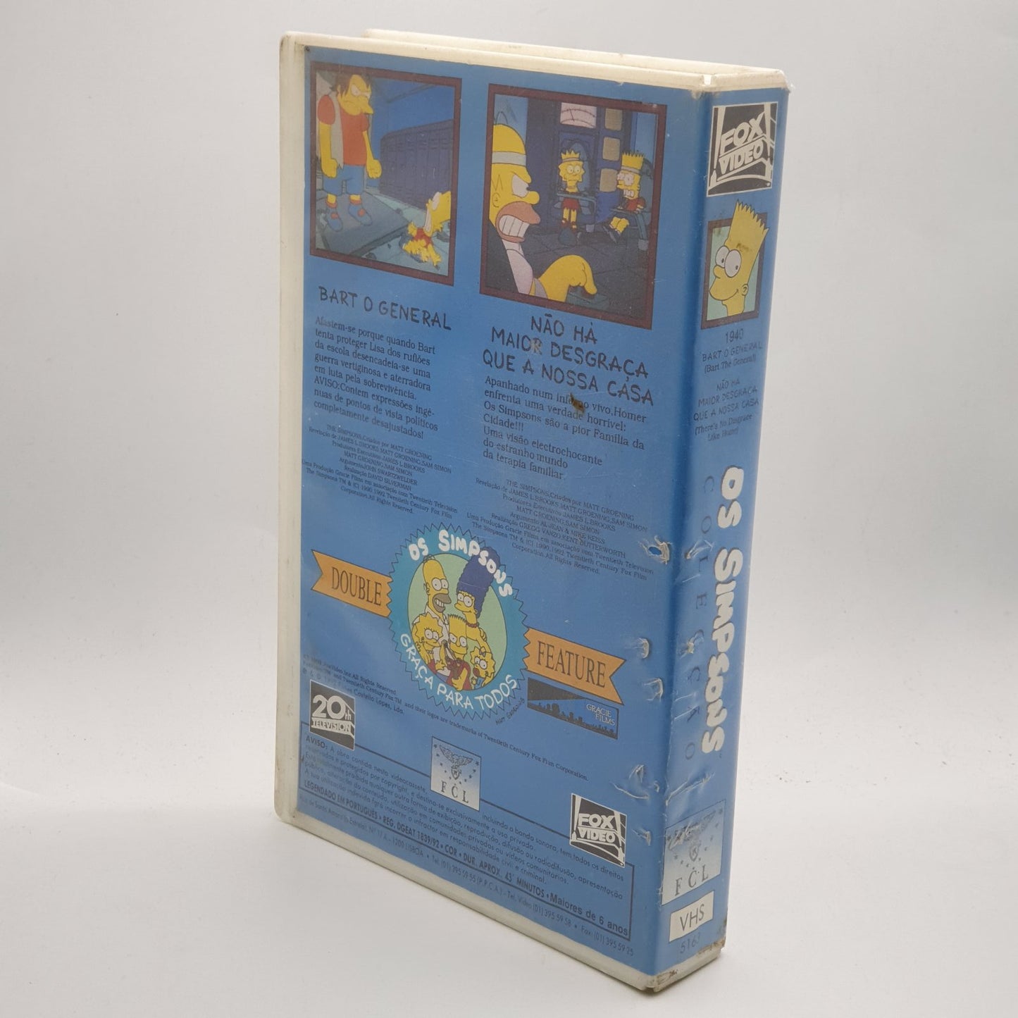 Os Simsons Coleção: Bart O General 2 Episódios (VHS) Ref. OL-VI