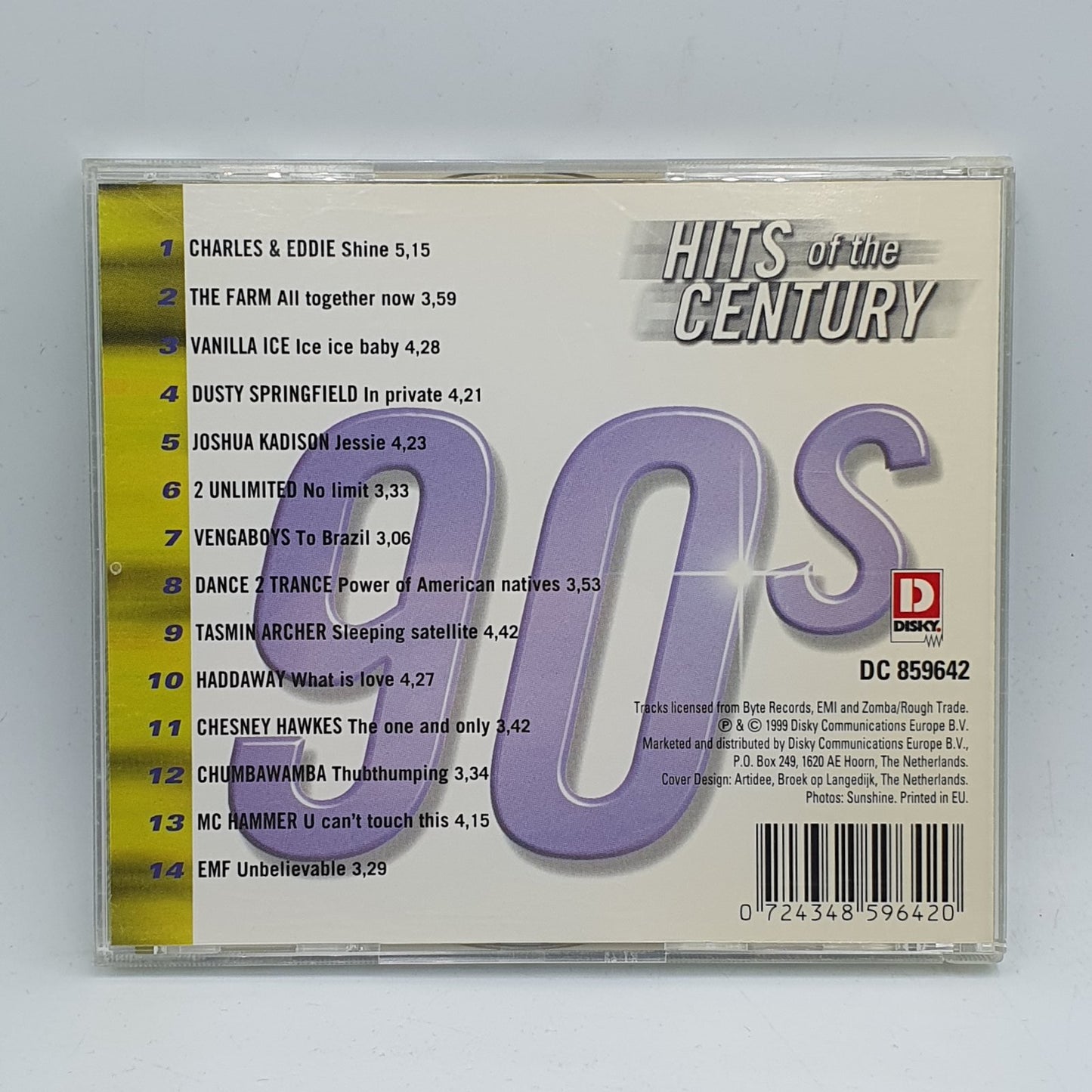 Pack Hits of The Century (4xCD) Ref. OL-VI