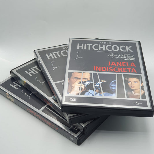 Pack Filmes Alfred Hitchcock (4xDVD) Ref. OL-VI
