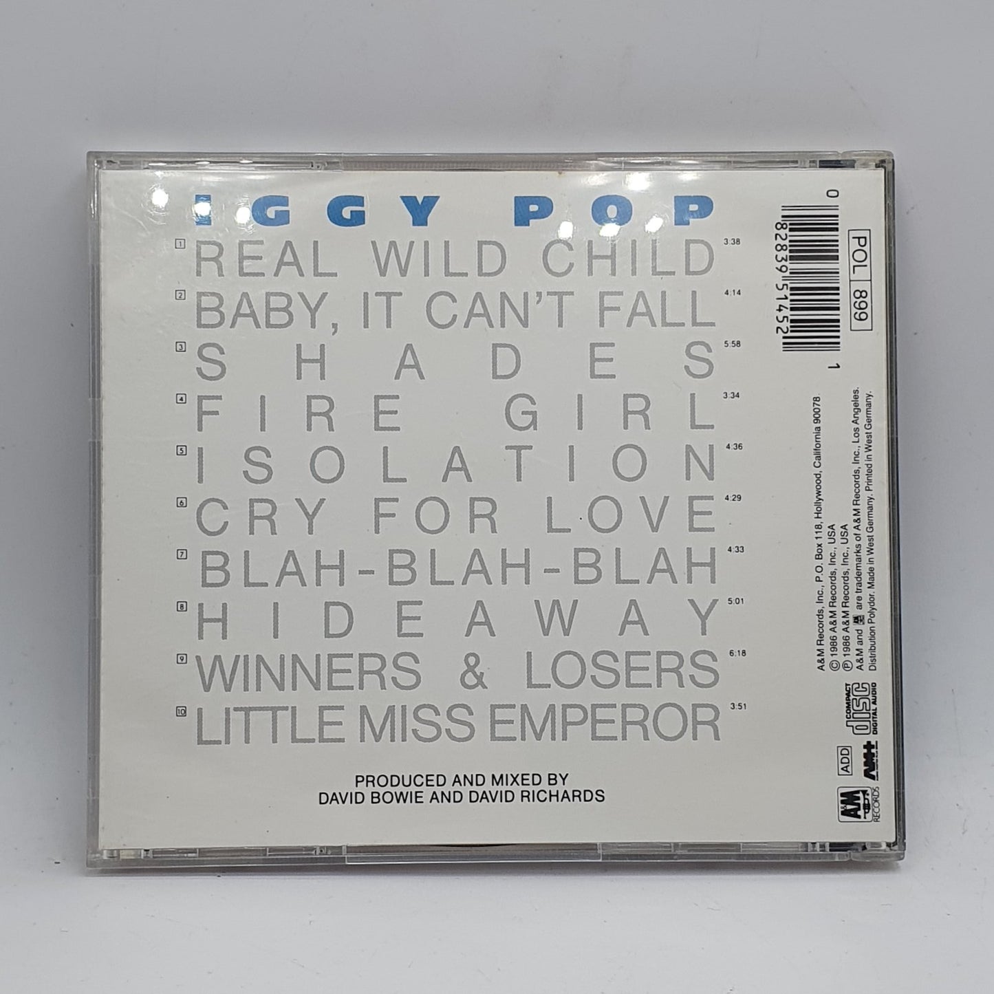 Iggy Pop - Blah-Blah-Blah (CD)