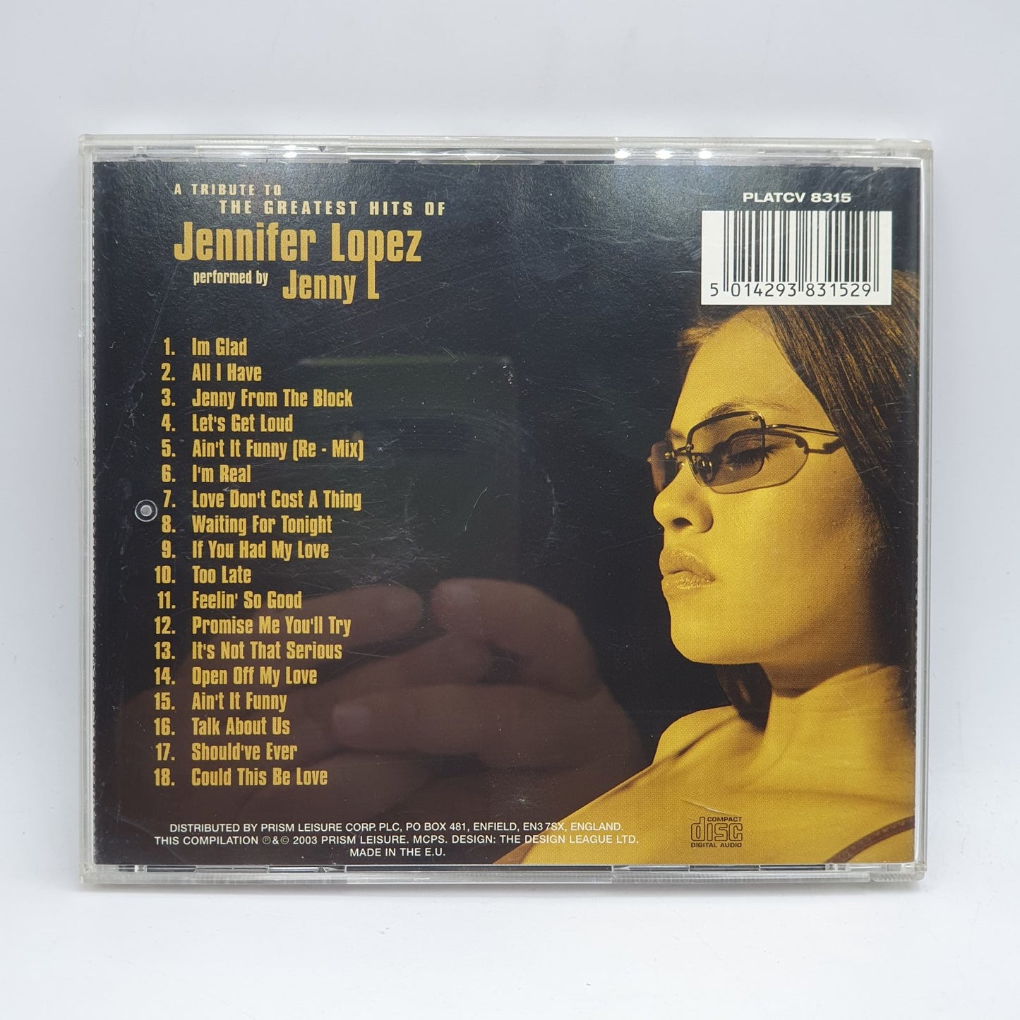 Jenny L - A Tribute To The Greatest Hits Of Jennifer Lopez (CD)