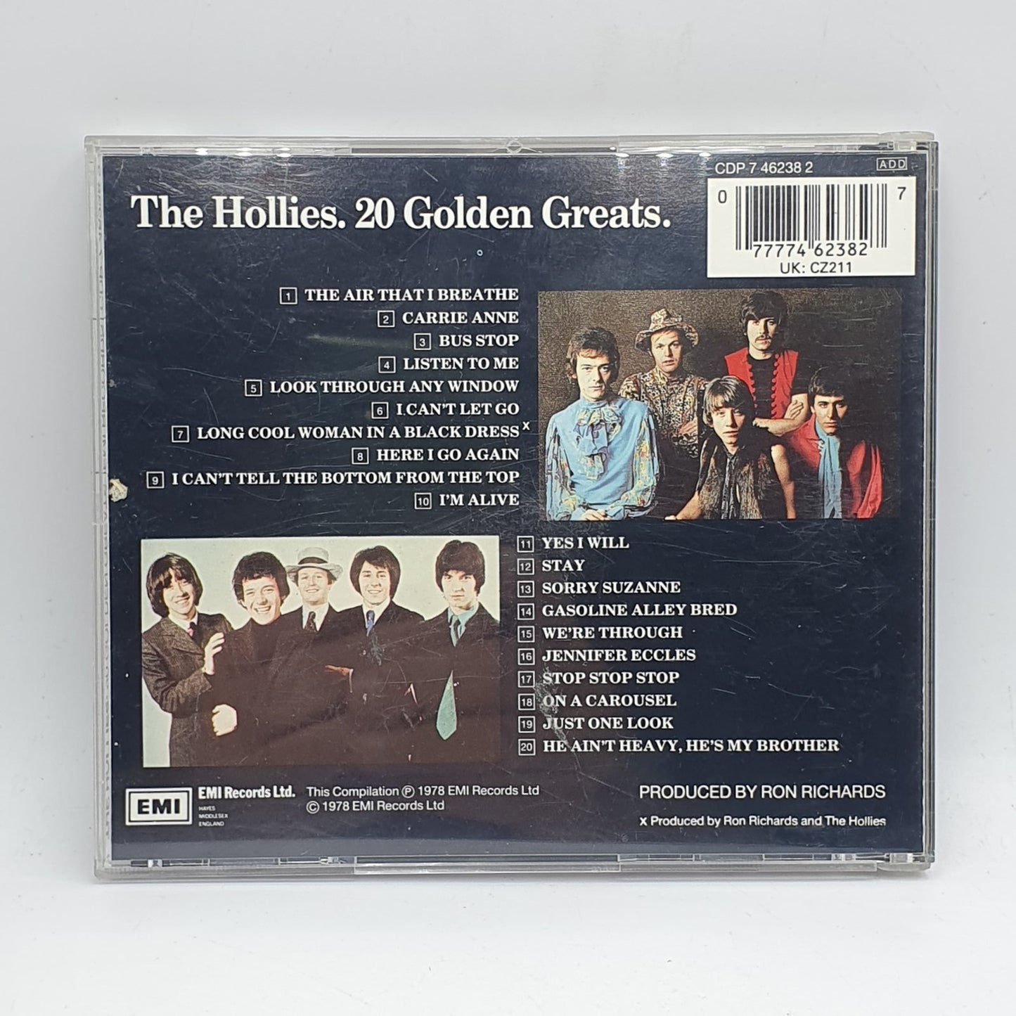 The Hollies - 20 Golden Greats (CD)