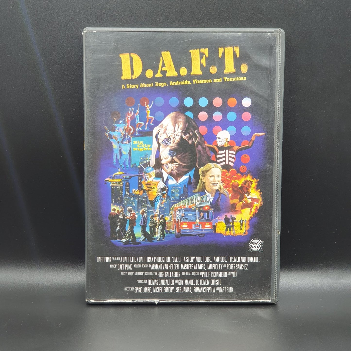 Daft Punk - D.A.F.T. : A Story About Dogs, Androids, Firemen And Tomatoes (DVD Música)