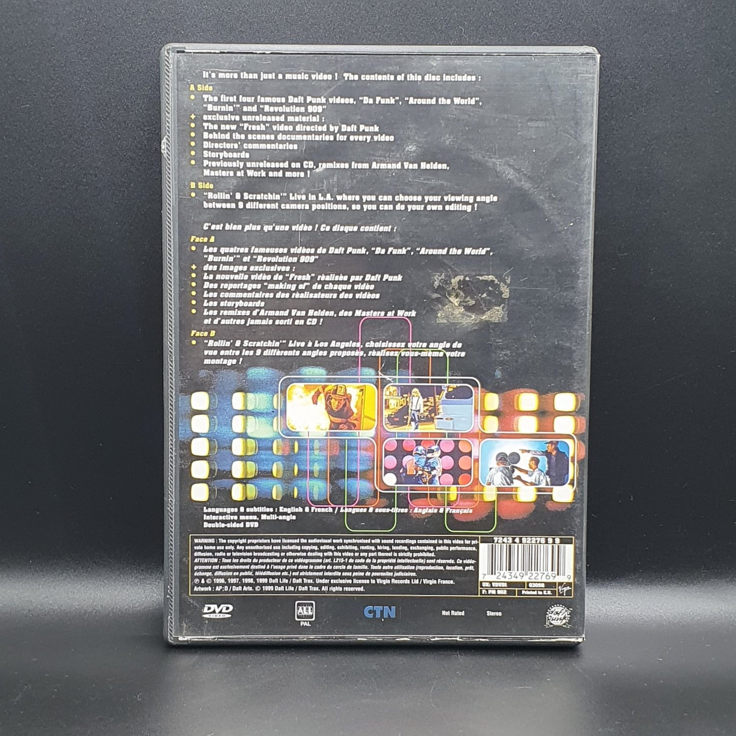 Daft Punk - D.A.F.T. : A Story About Dogs, Androids, Firemen And Tomatoes (DVD Música)