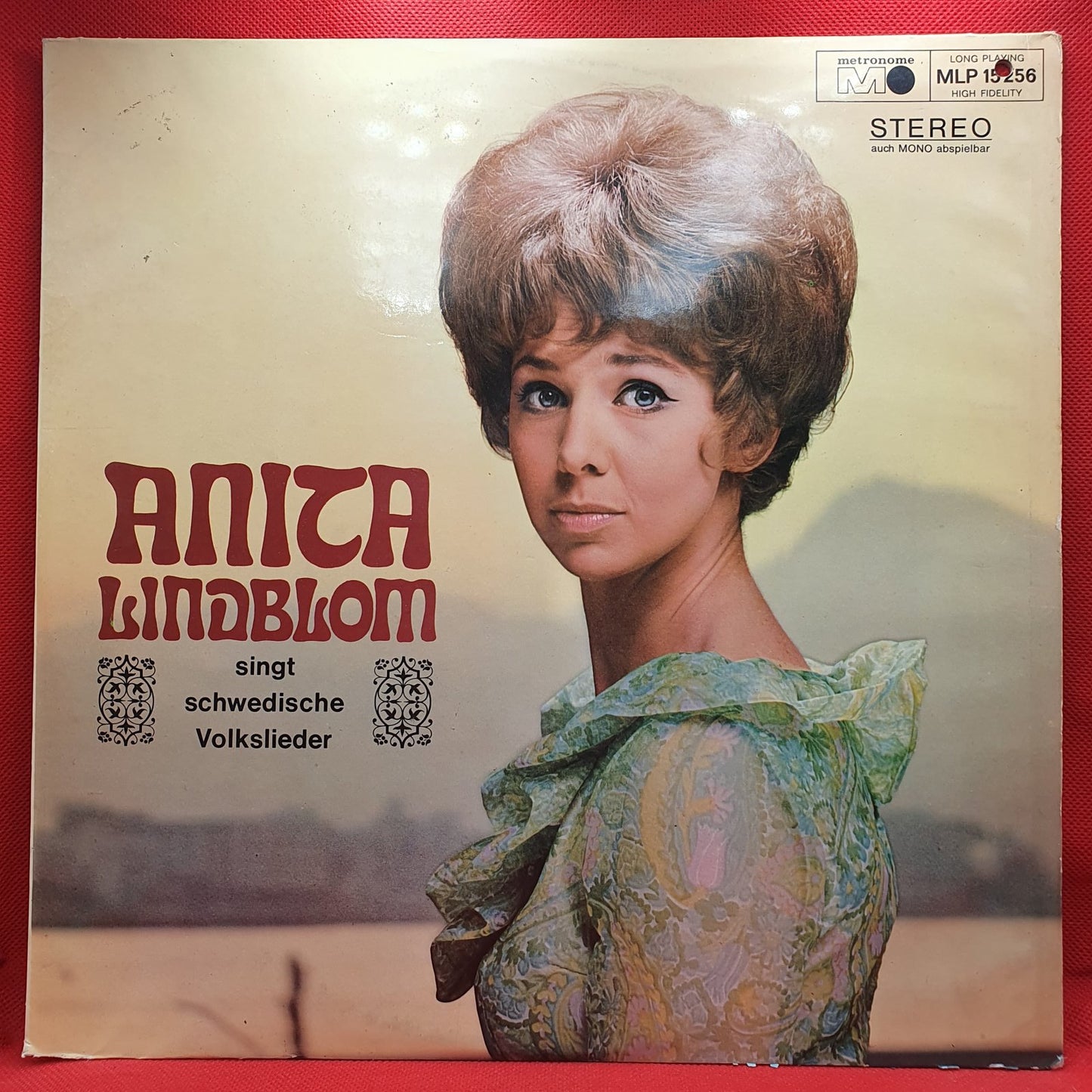Anita Lindblom - Singt Schwedische Volkslieder (LP)