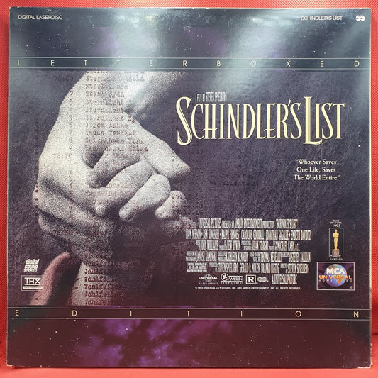 Schindler's List (Laser Disc)