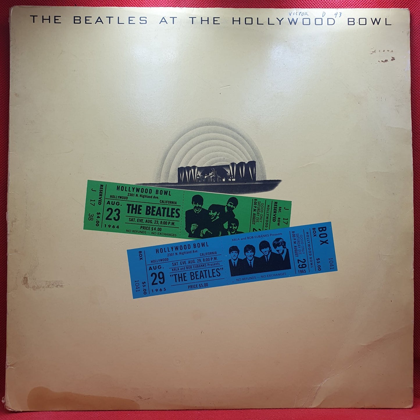 The Beatles - The Beatles At The Hollywood Bowl (LP)