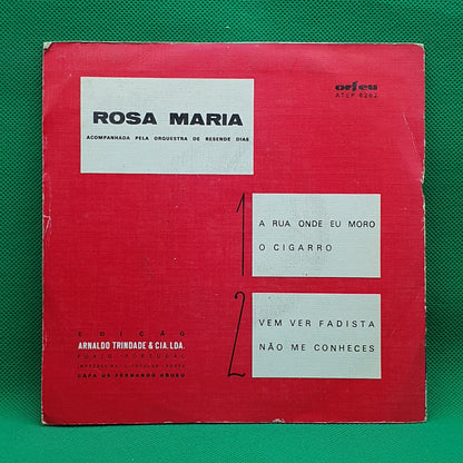 Rosa Maria - A Rua Onde Eu Moro (EP)