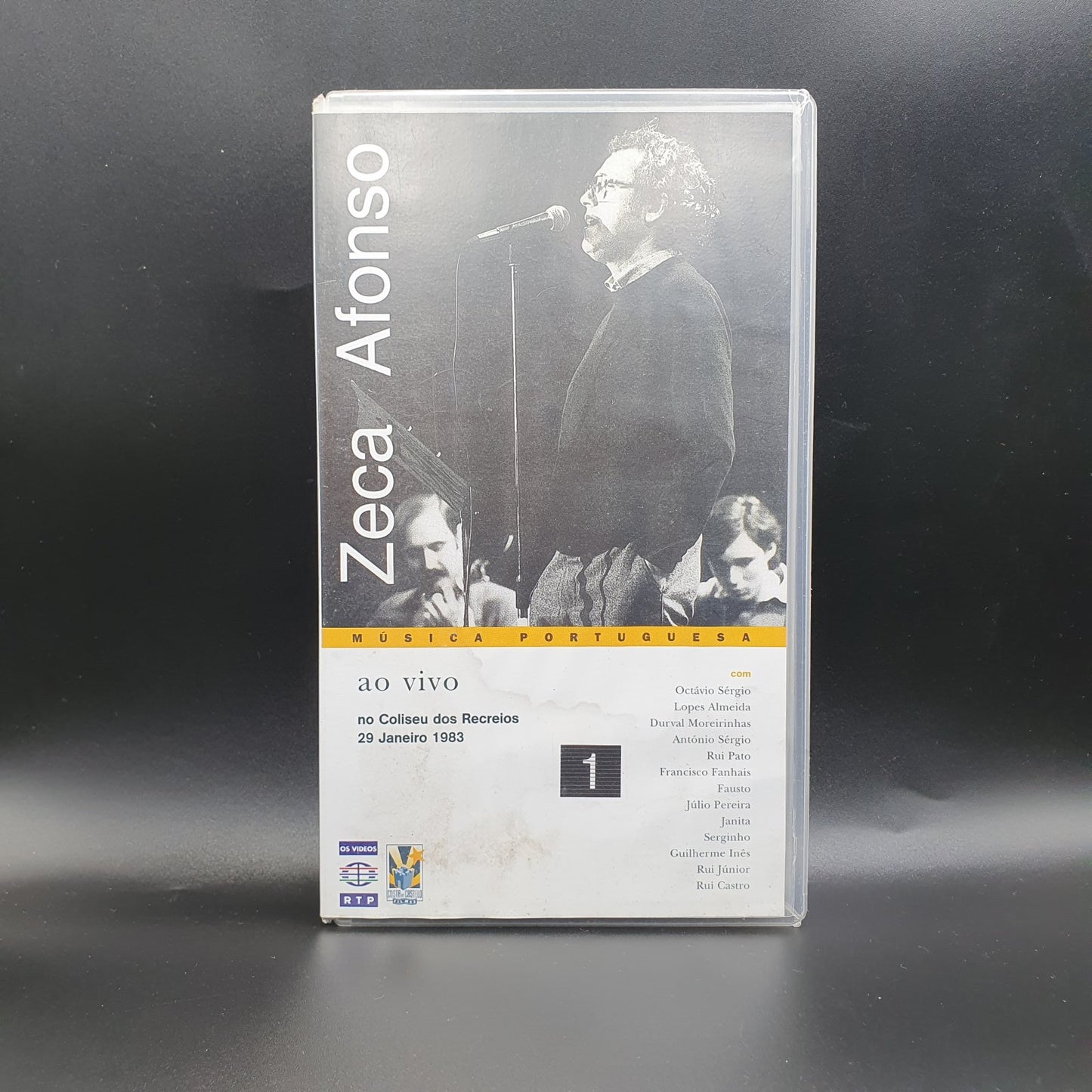 Zeca Afonso - Ao Vivo No Coliseu 1983 (VHS) Ref. OL-VI