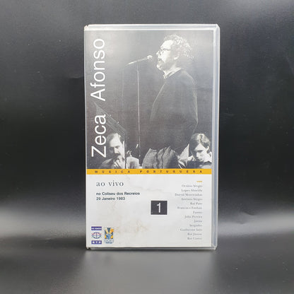 Zeca Afonso - Ao Vivo No Coliseu 1983 (VHS) Ref. OL-VI