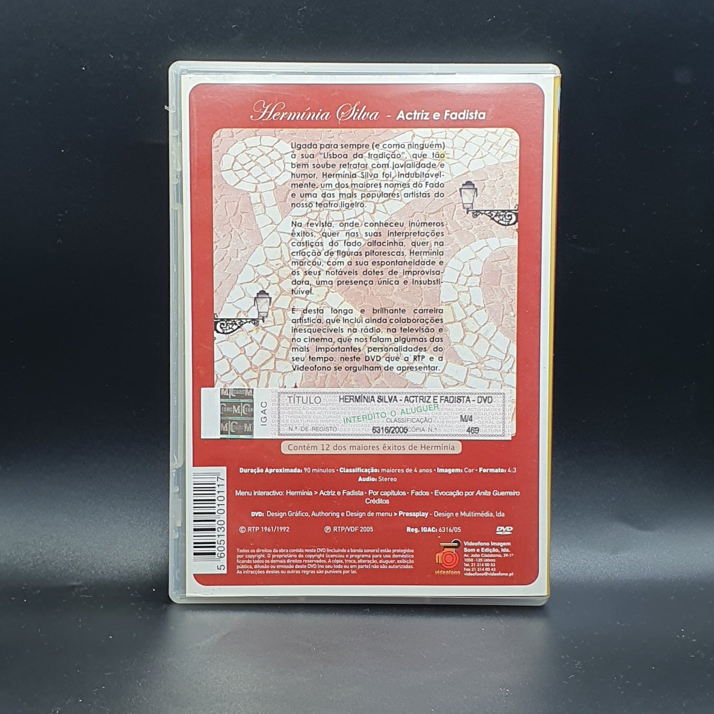 Hermínia Silva - Actriz e Fadista (DVD Música)