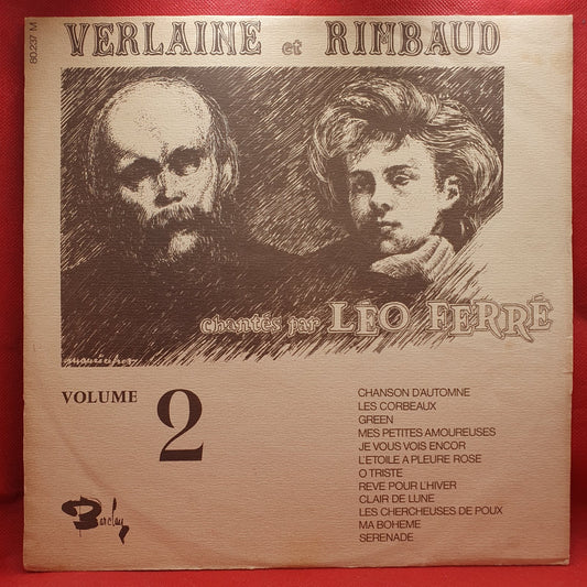 Léo Ferré - Verlaine et Rimbaud Vol.2 (LP)