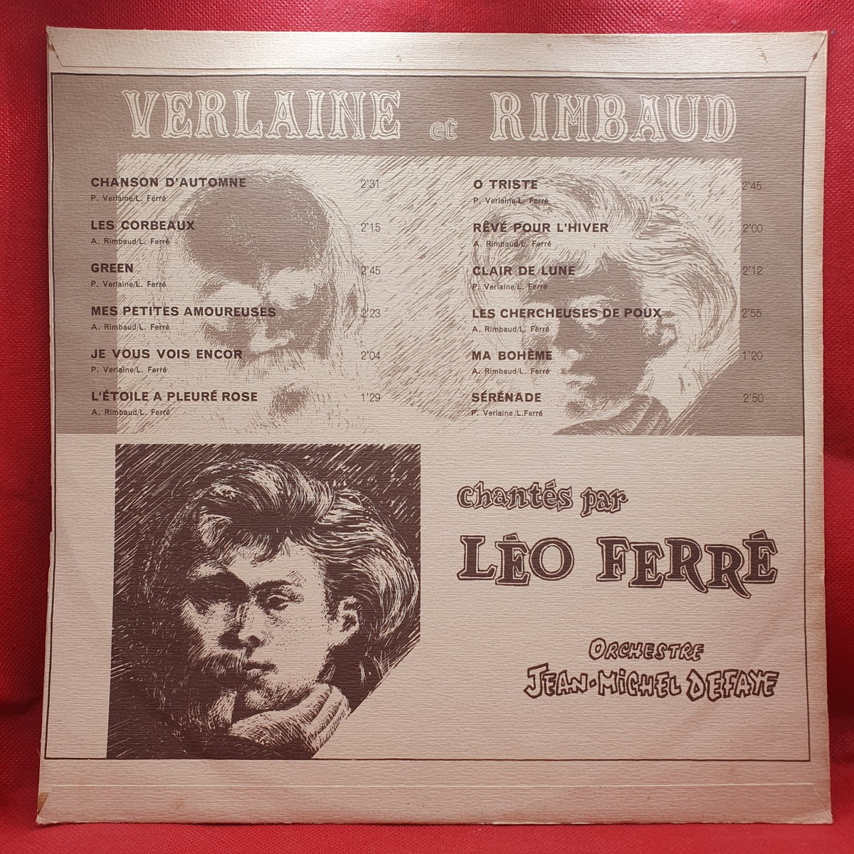 Léo Ferré - Verlaine et Rimbaud Vol.2 (LP)