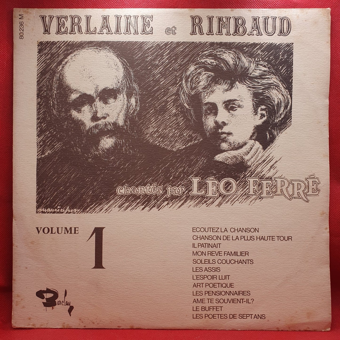 Léo Ferré - Verlaine et Rimbaud Vol.1 (LP)