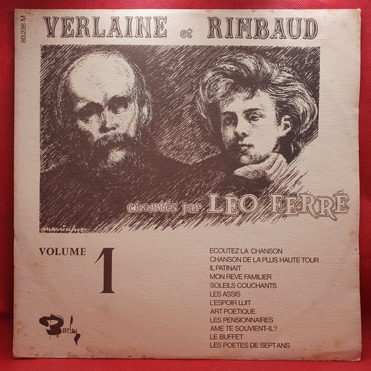 Léo Ferré - Verlaine et Rimbaud Vol.1 (LP)