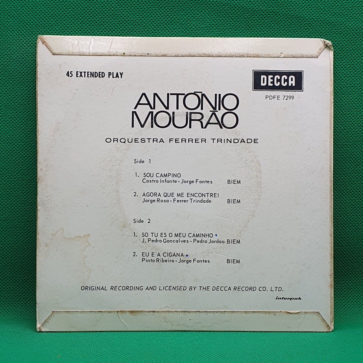 António Mourão - Sou Campino (EP)