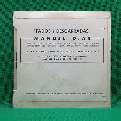 Manuel Dias - Fados e Desgarradas (EP)