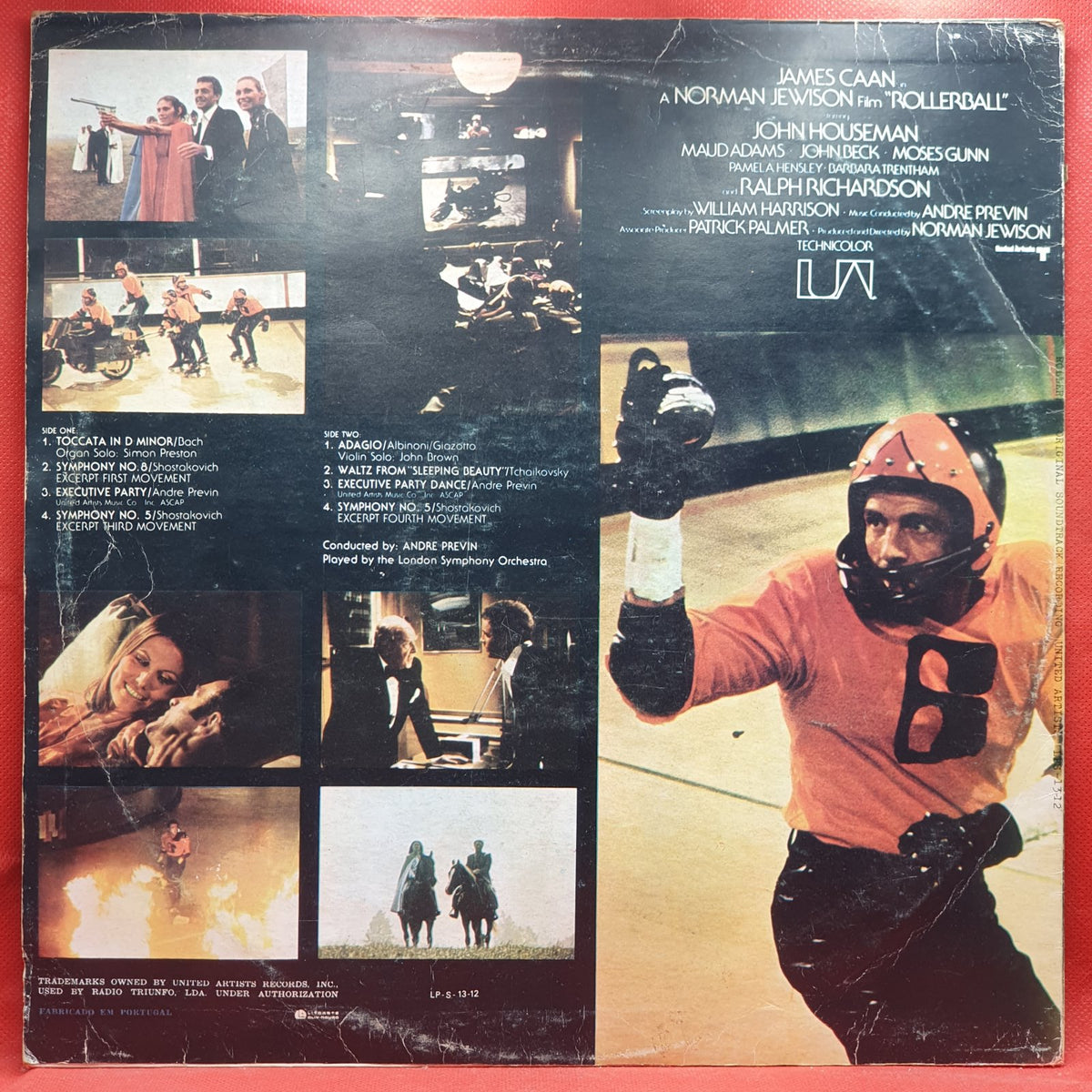 Andre Previn - Rollerball - Os Gladiadores Do Sec.XXI (Original Soundtrack Recording) (LP)