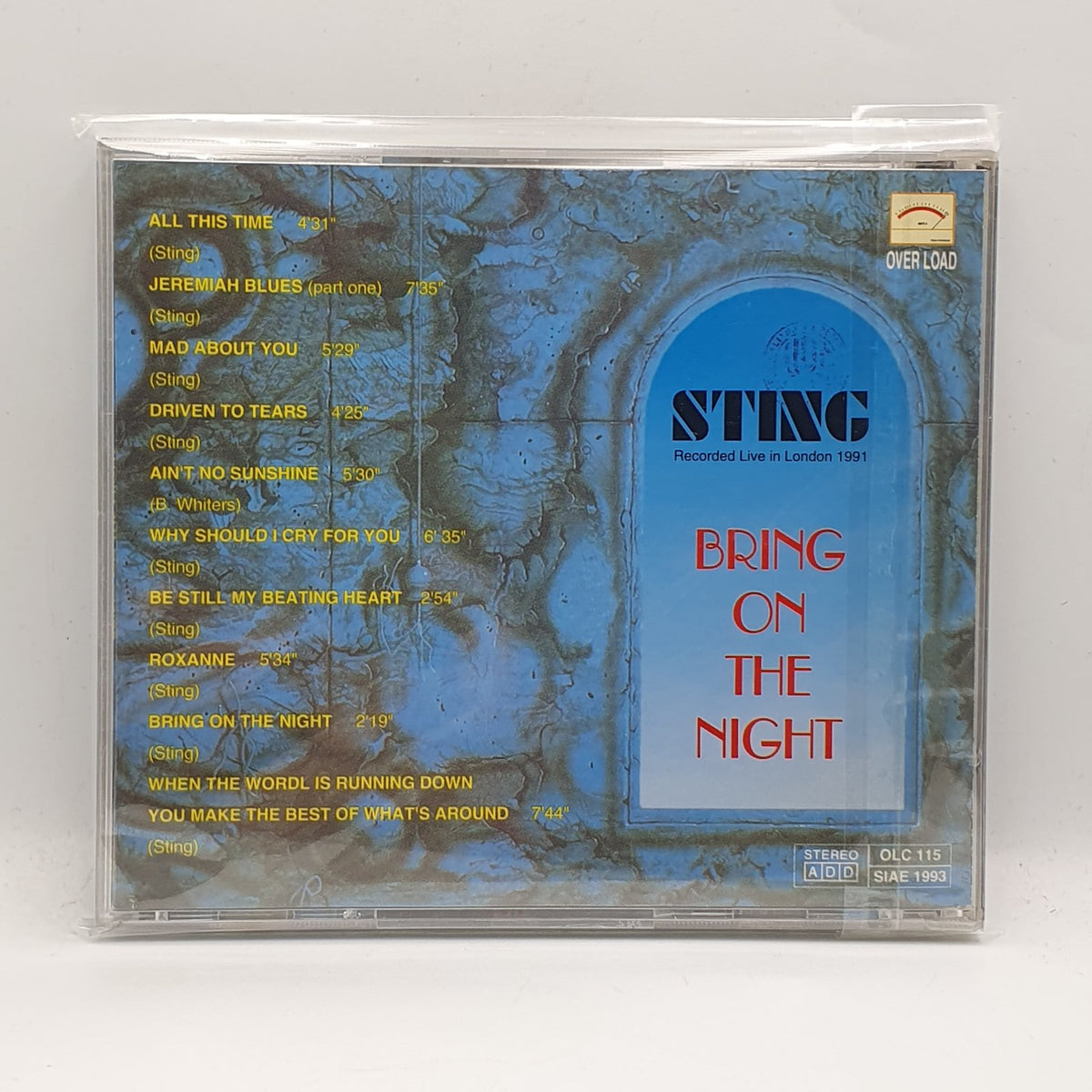 Sting - Bring On The Night (CD)