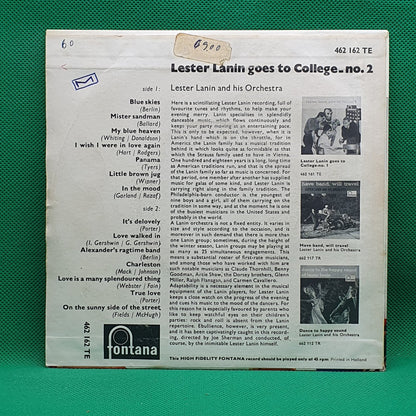 Lester Lanin - Goes To College Nº2 (EP)