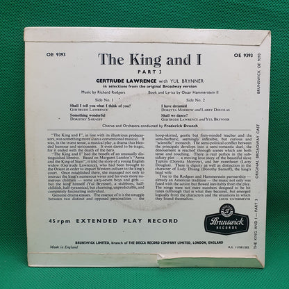 Roger's And Hammersteins - The King And I (Part 1,2 e 3) (EP)