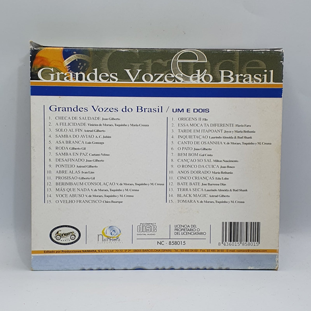 Varios - Música Do Brasil Grandes Vozes Do Brasil (2CD)