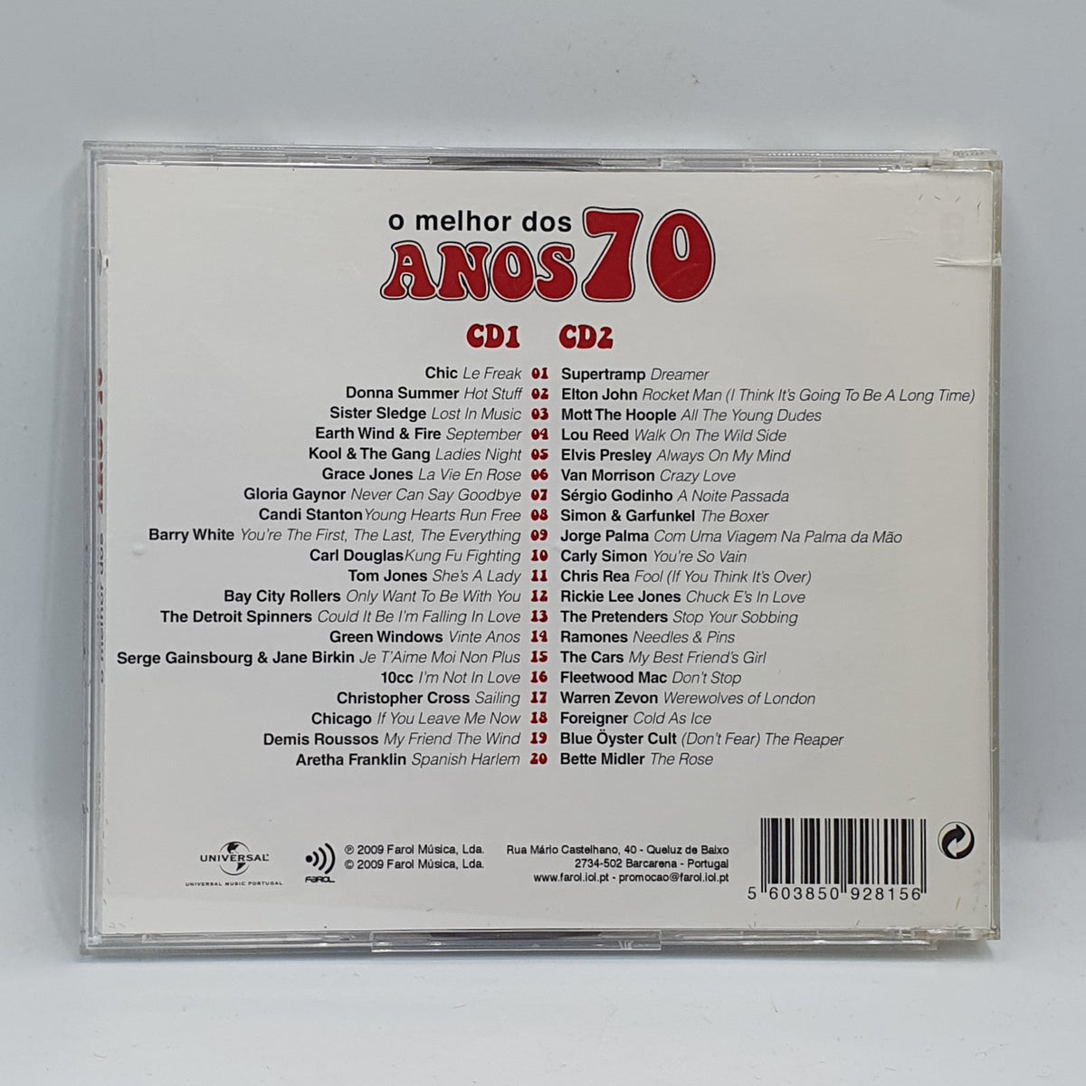 Varios - O Melhor Dos Anos 70 (CD)