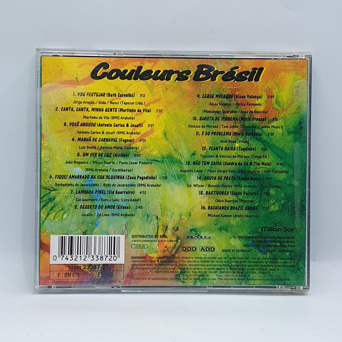Varios - Couleurs Brésil / Colours Of Brazil (CD)