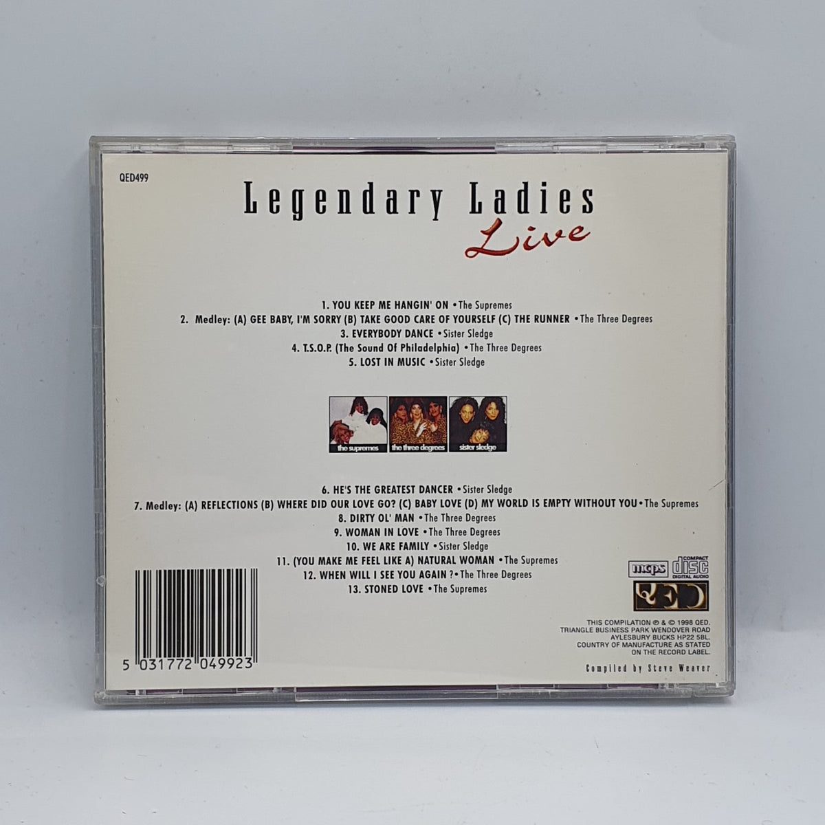 Varios - Legendary Ladies Live (CD)
