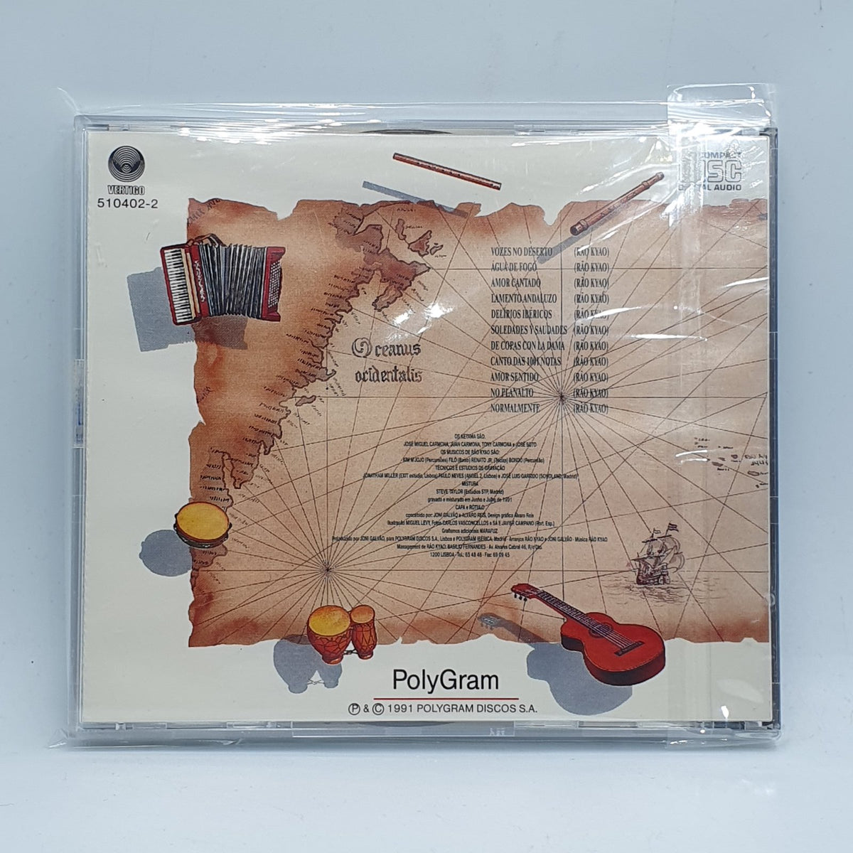 Rão Kyao Com Ketama - Delirios Ibéricos (CD)