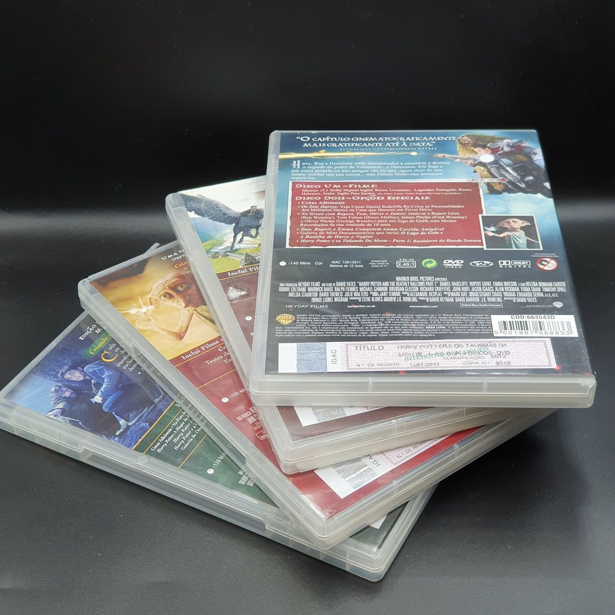 Pack Filmes DVD Harry Potter (DVD) Ref. OL-VI