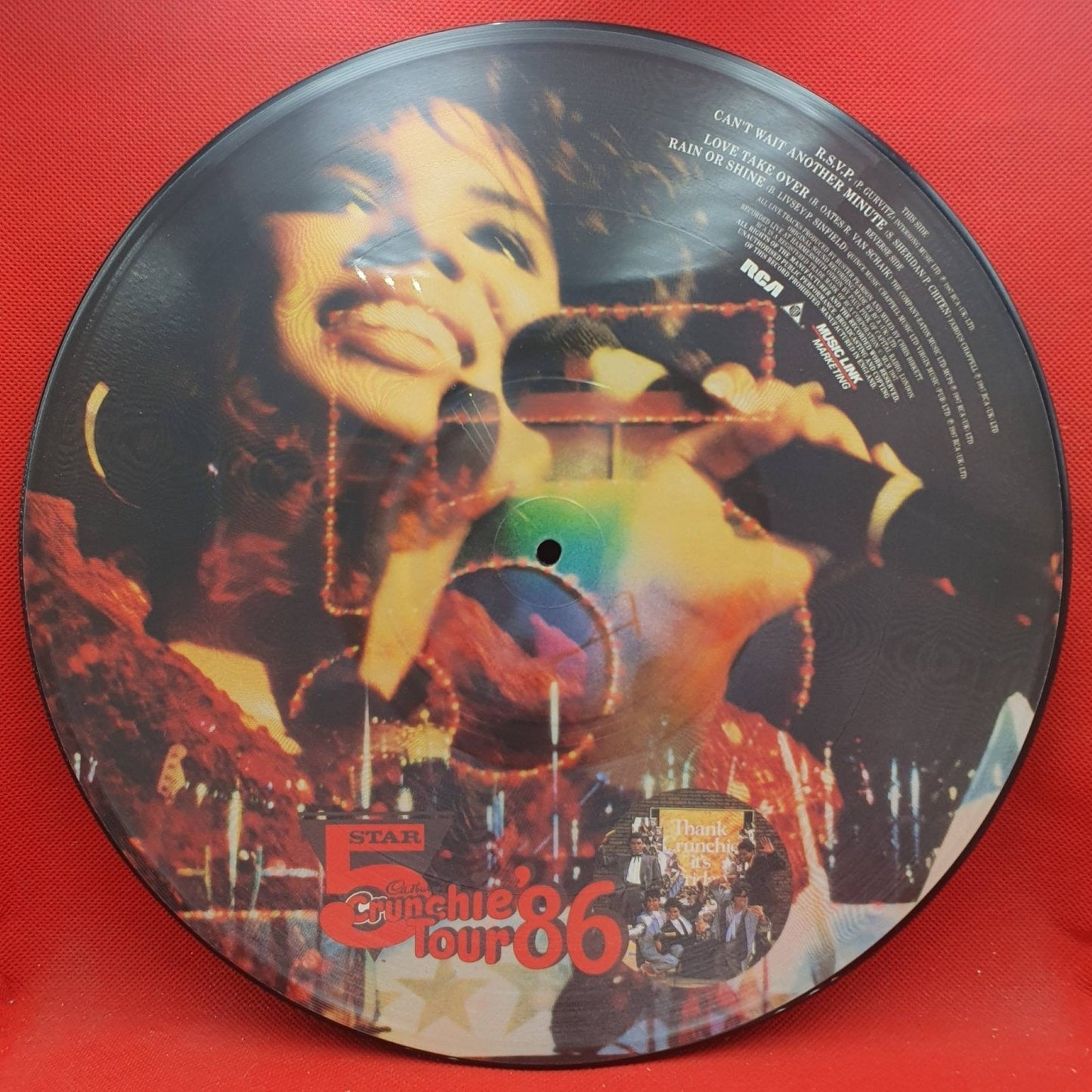 5 Star ‎– Crunchie Tour '86 - Vinyl Store Online