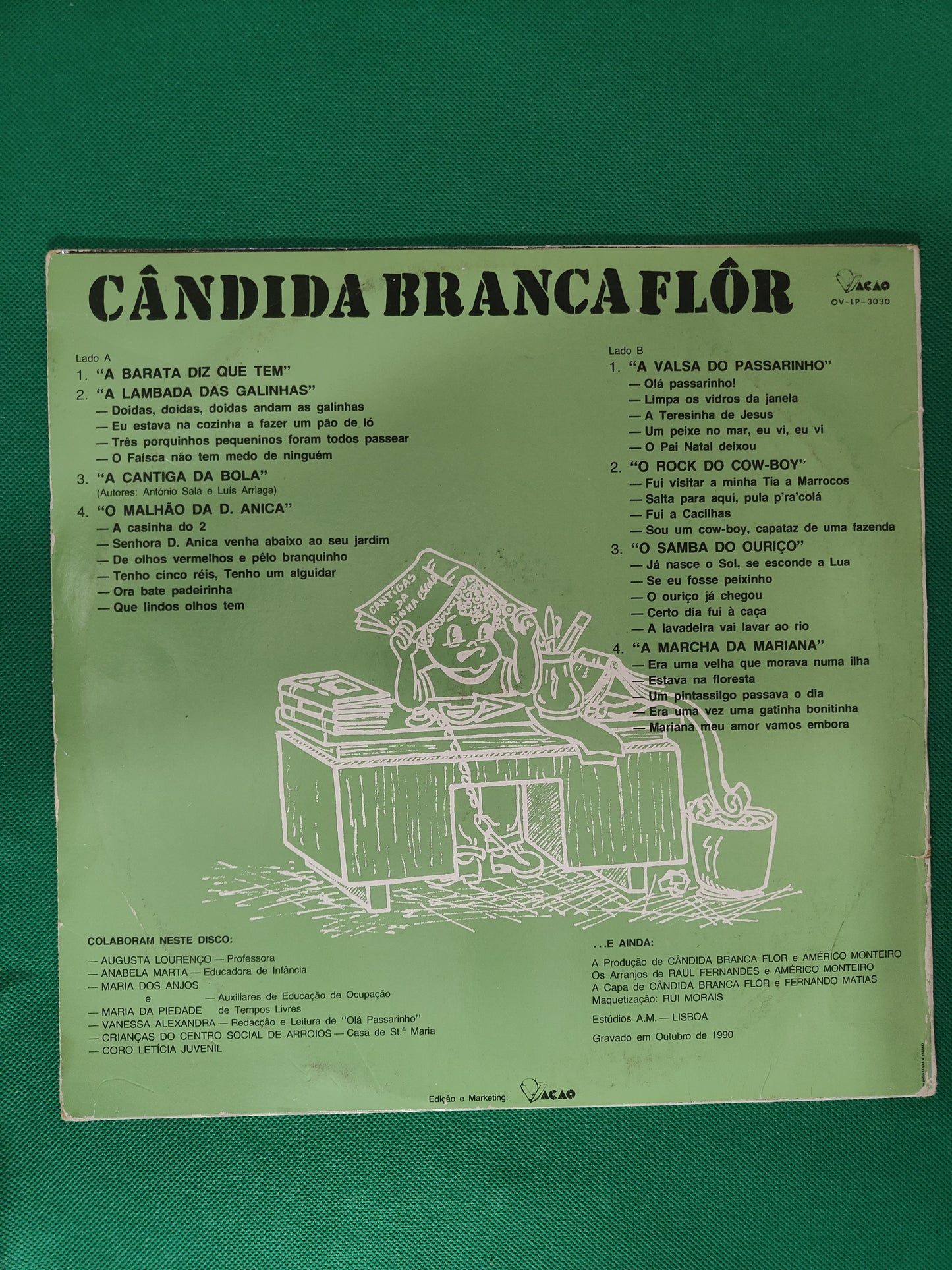 Cândida Branca Flor - As cantigas da minha escola