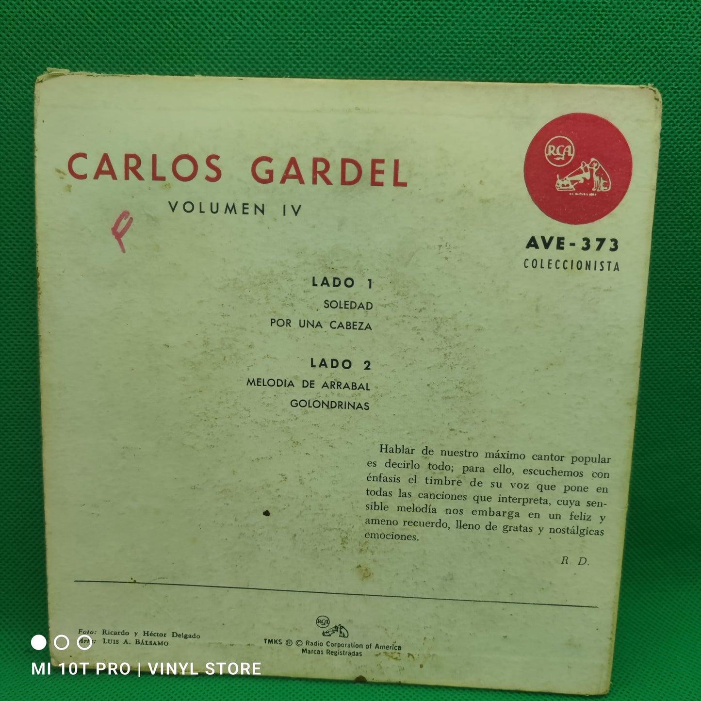 Carlos Gardel - Soledad