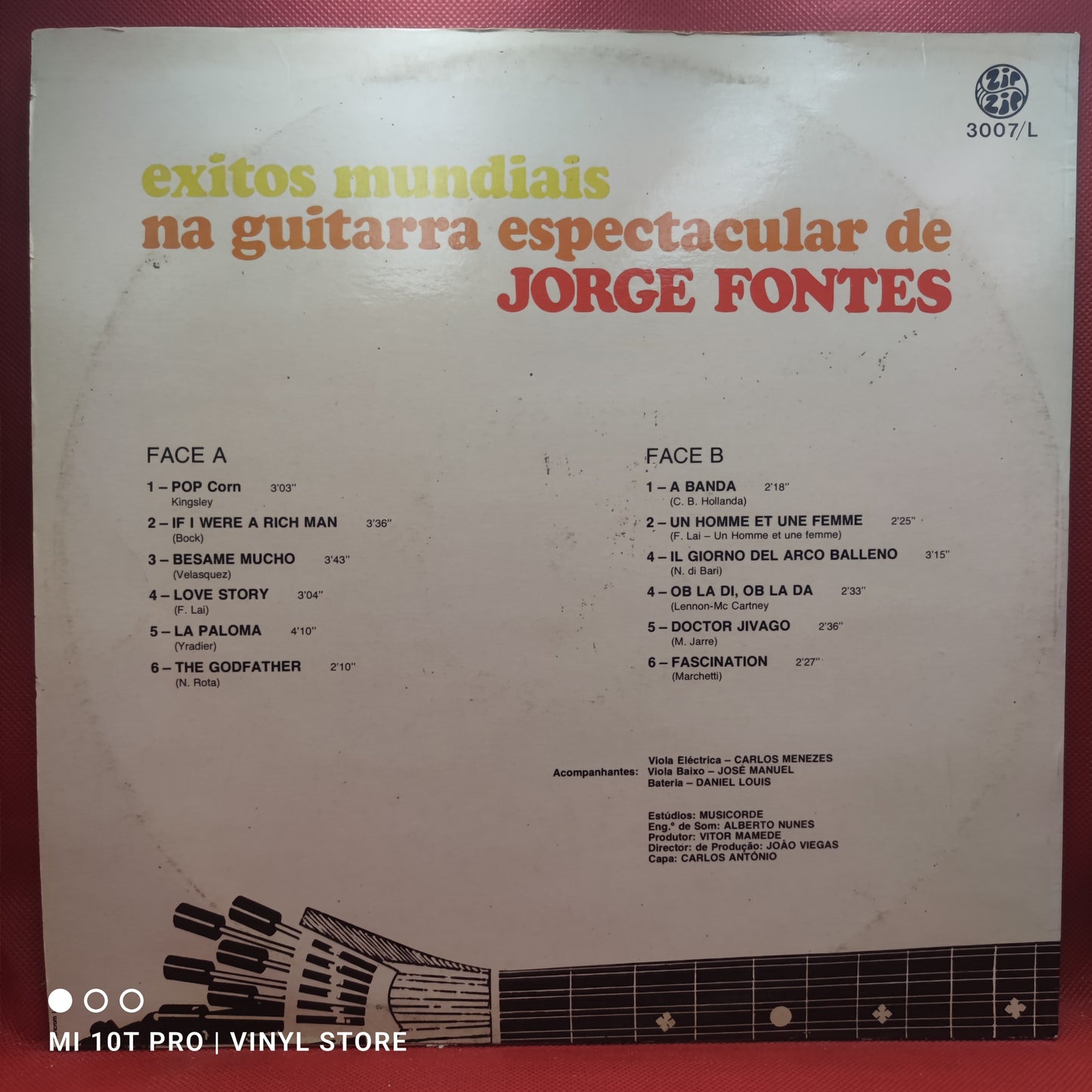 Jorge Fontes – Exitos Mundiais Na Guitarra Espectacular De Jorge Fontes