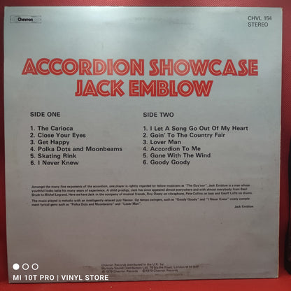 Jack Emblow – Accordion Showcase