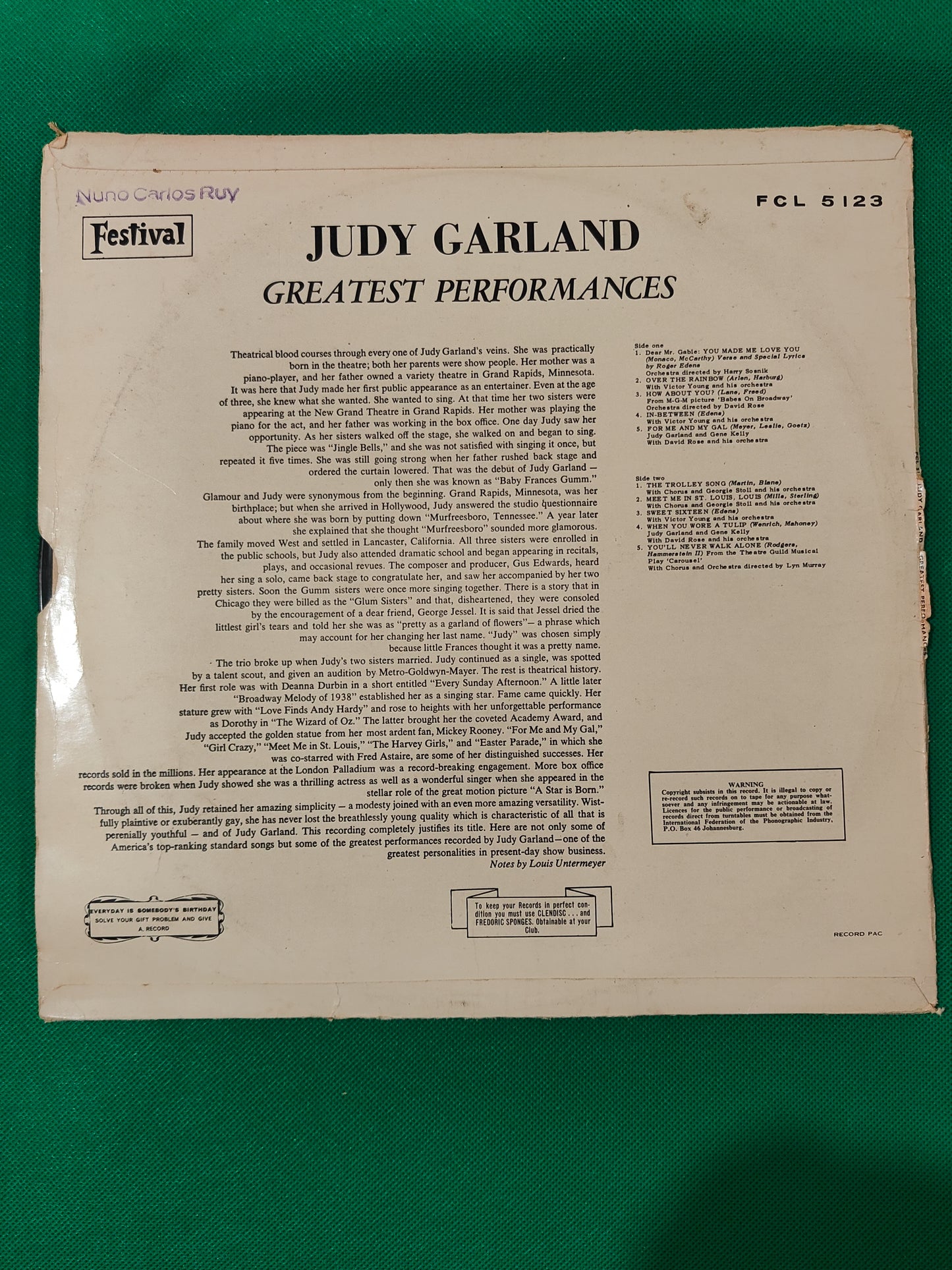 JUDY GARLAND - Greatest Performances