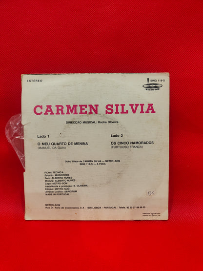 Carmen  Silva - O meu quarto de menina, os cinco namorados